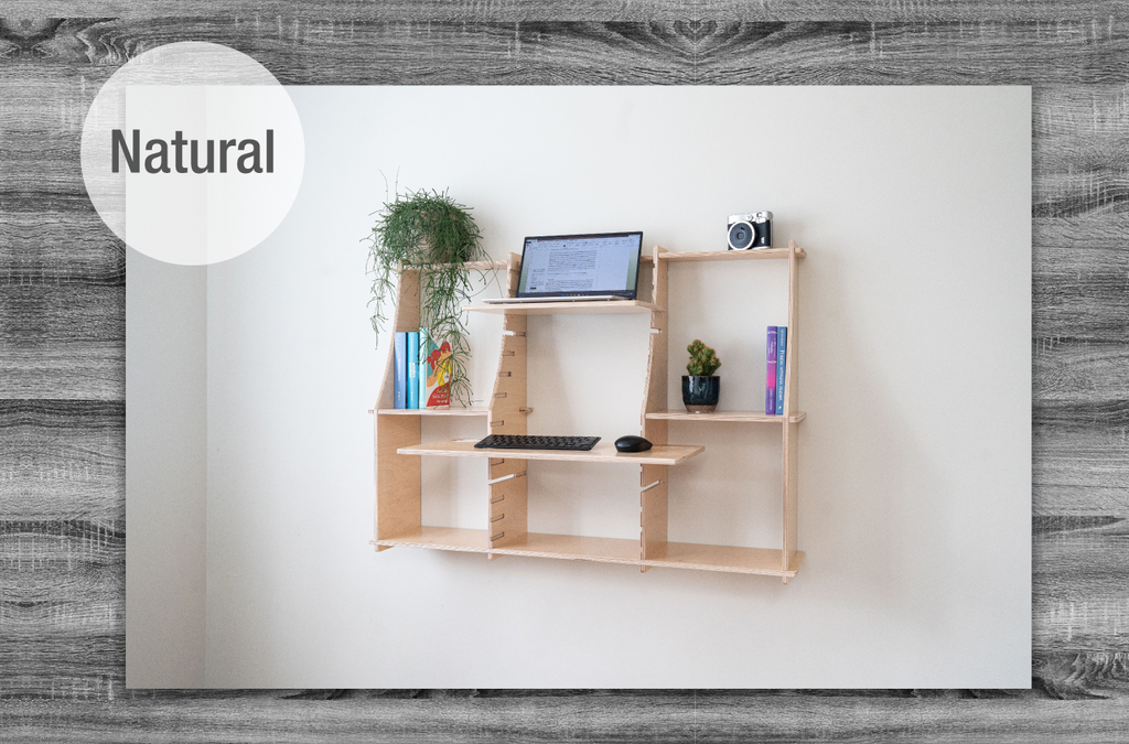 Adjustable and wall-mounted Murphy Desk