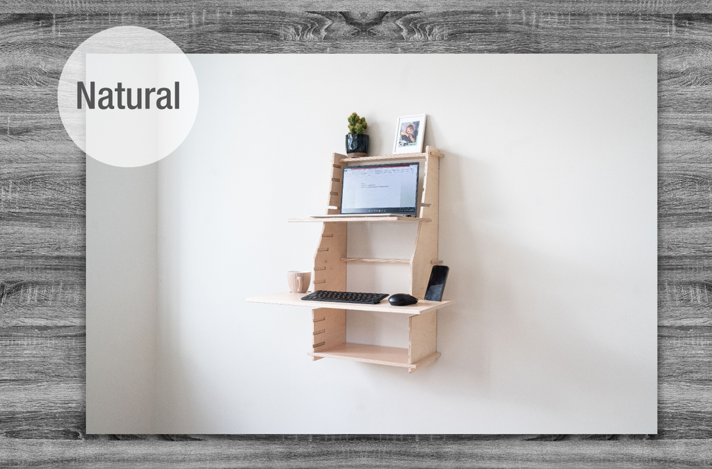 Adjustable and wall-mounted Murphy Desk
