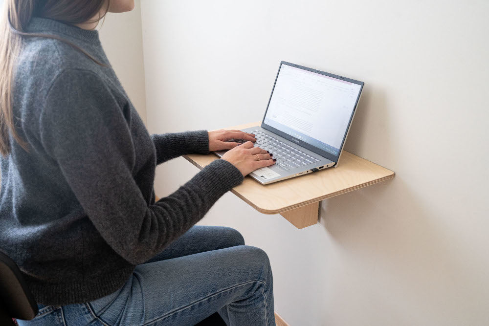 Foldable wall desk - Functionsite