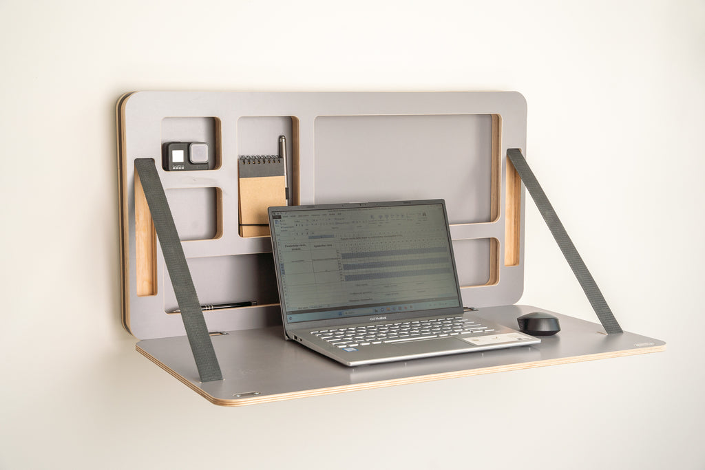 Murphy desk - floating desk wall mounted